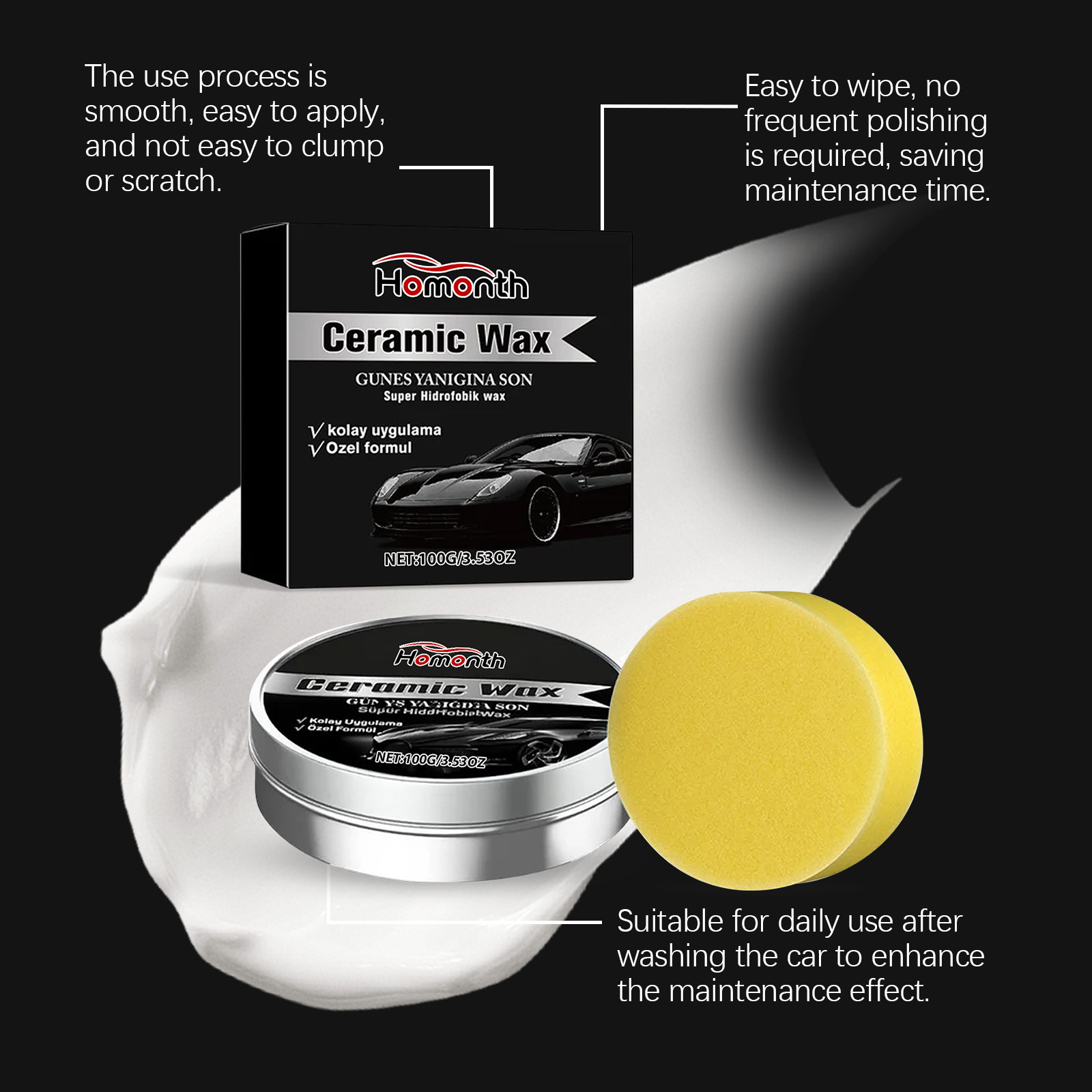Car Coating Polishing Care Wax – Car Wax Ceramic Coating recenzja i cena