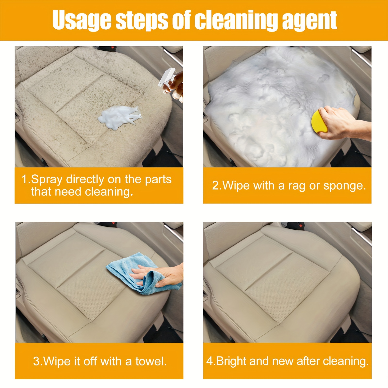 Multifunctional Foam Cleaner C – Leather Cleaner Interior recenzja i cena