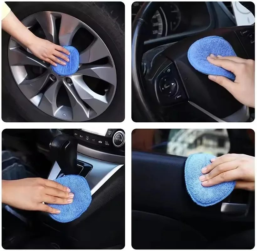 10/1Pcs 5-inches Microfiber Wa – Wax Applicator Pad recenzja i cena