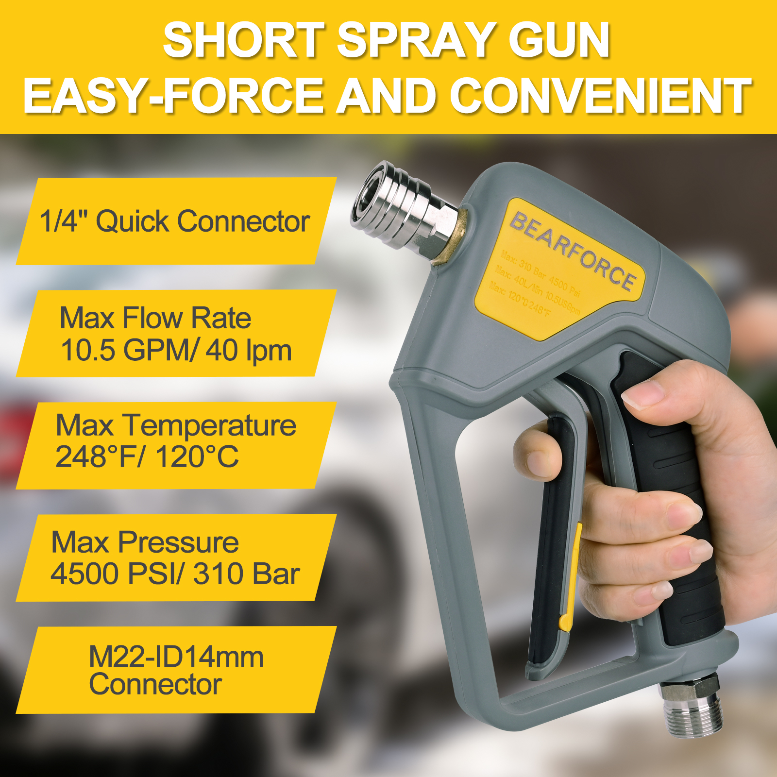 BEAR FORCE Pressure Washer Spr – Pressure Washer Foam Gun recenzja i cena