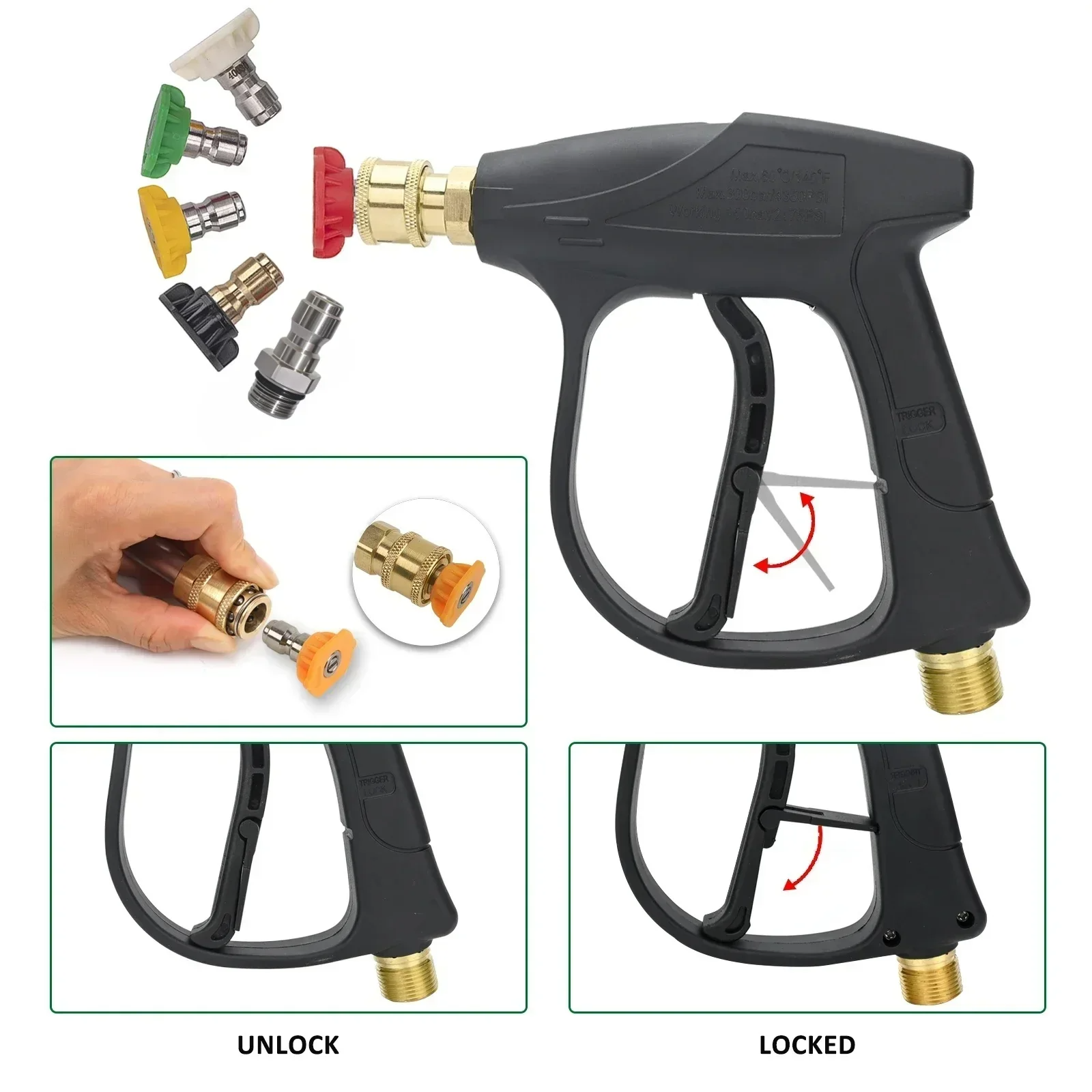 Pressure Washer Gun for Karche – Foam Cannon Car Wash recenzja i cena