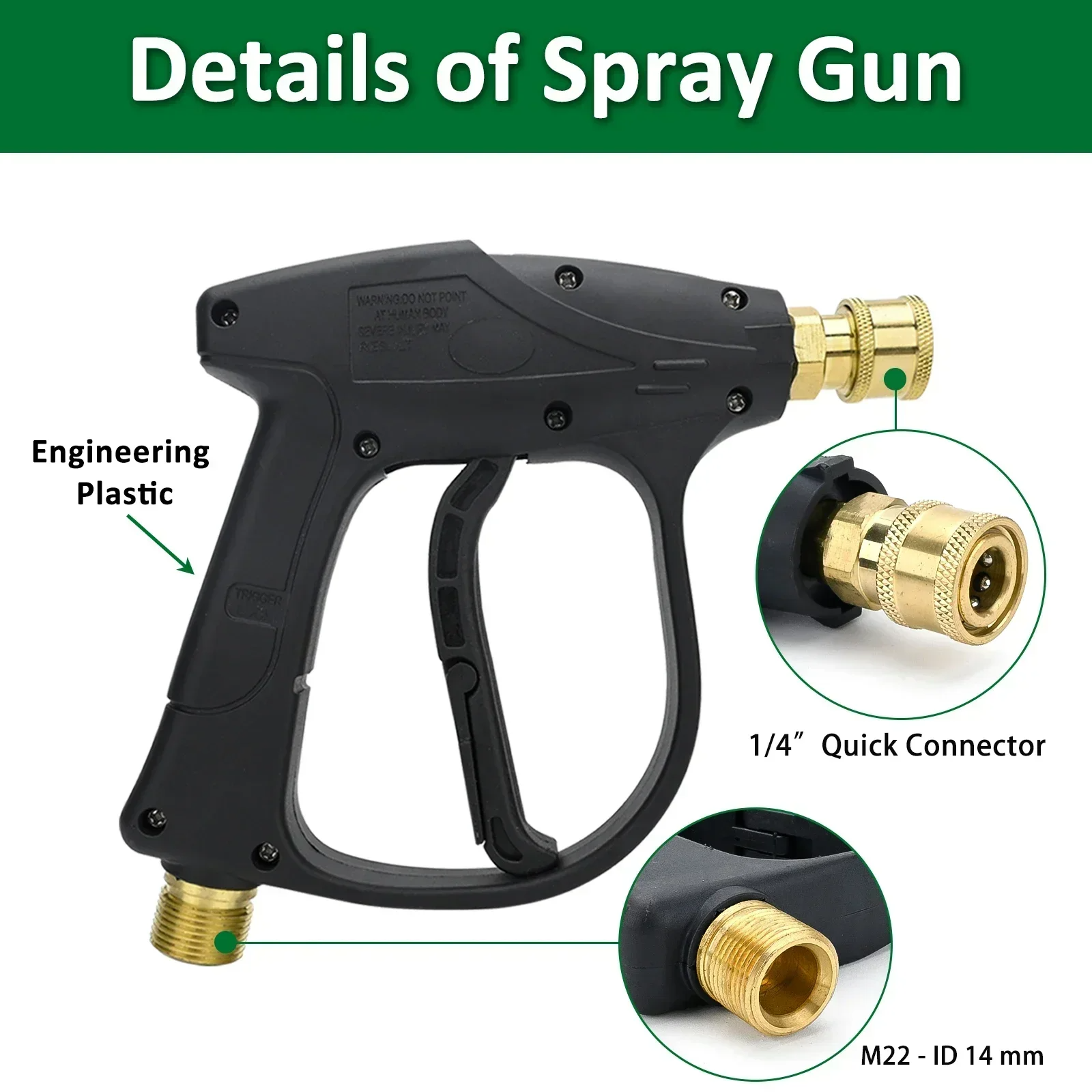 Pressure Washer Gun for Karche – Foam Cannon Car Wash recenzja i cena