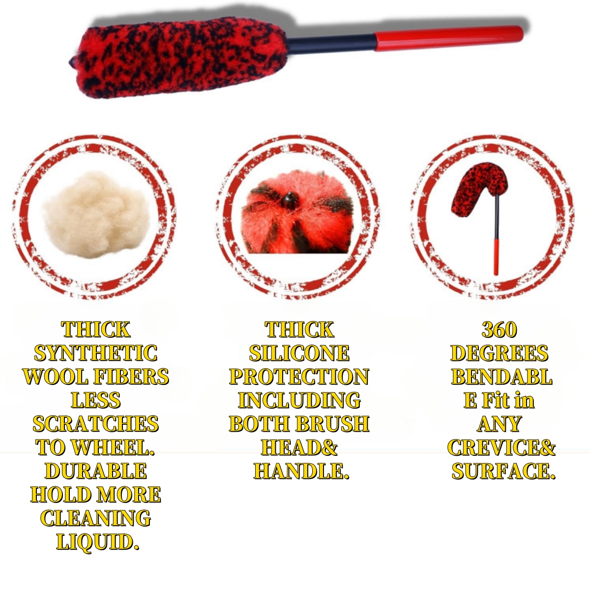 Auto Tire Wheel Detailing Brus – Interior Detailing Kit recenzja i cena