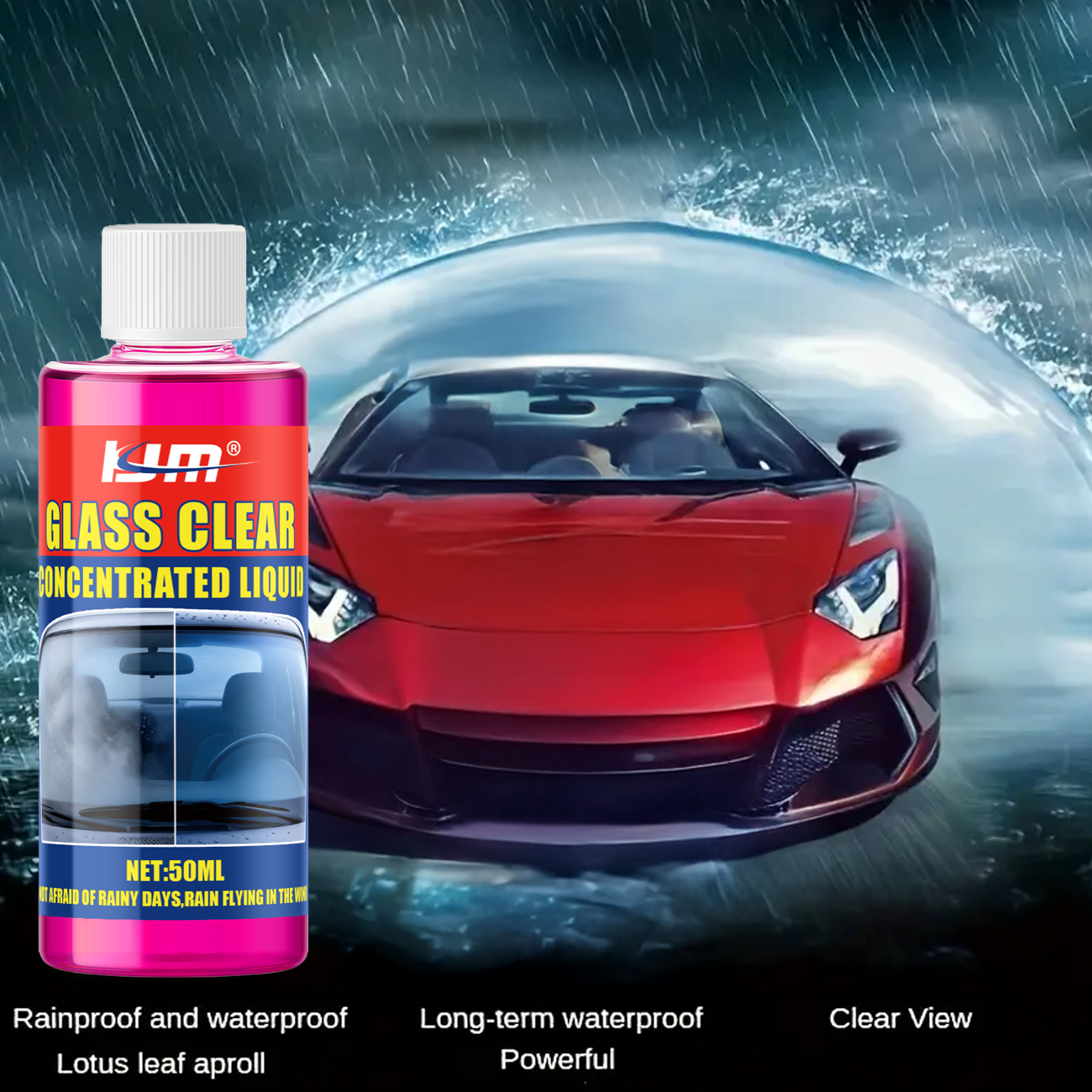 KJM Concentrated Car Glass Cle – Glass Cleaner Streak recenzja i cena