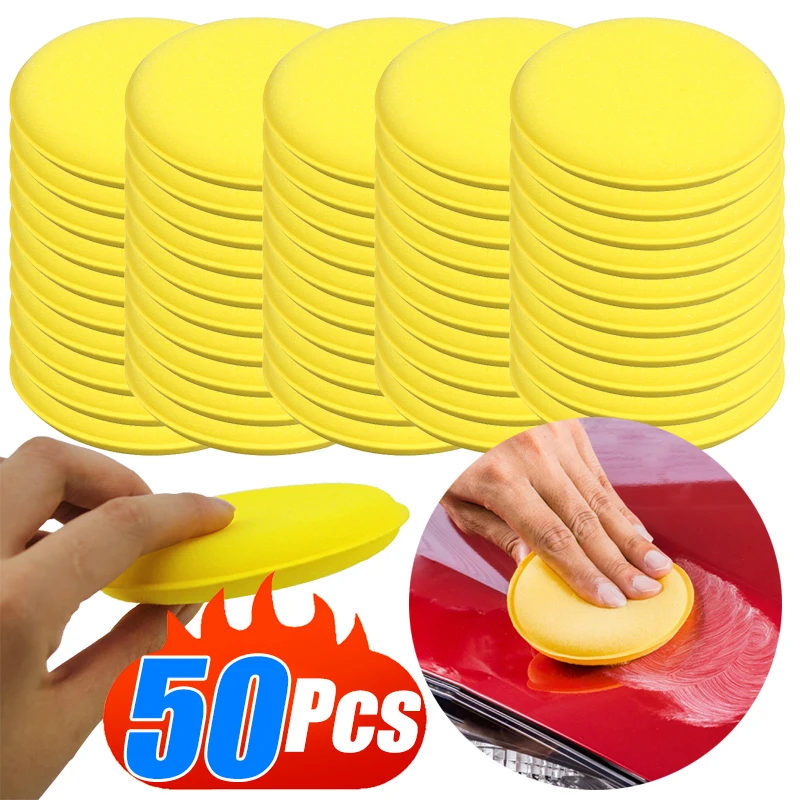 5-50Pcs Car Round Polishing Pa – Wax Applicator Pad recenzja i cena